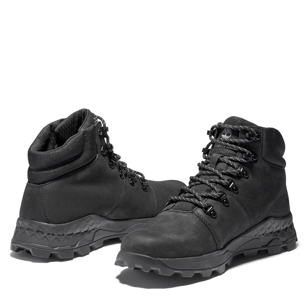 Botas Trekking Timberland Hombre Brooklyn Waterproof Bajas Negras - Chile UNS-380574